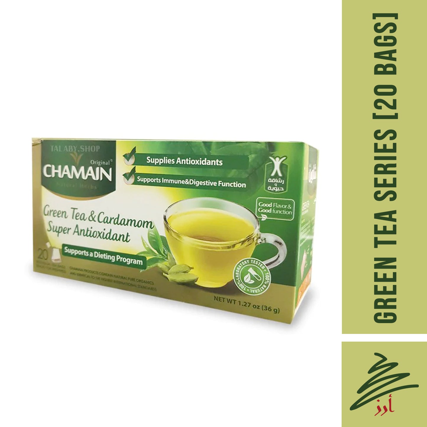 CHAMAIN Assorted Tea Green Tea Series [20 Bags]