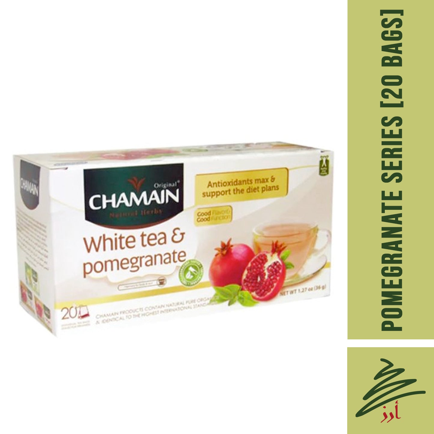 CHAMAIN Assorted Tea Pomegranate Series [20 Bags]