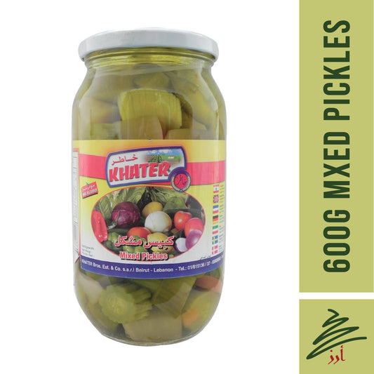 KHATER Mixed Pickles 600g