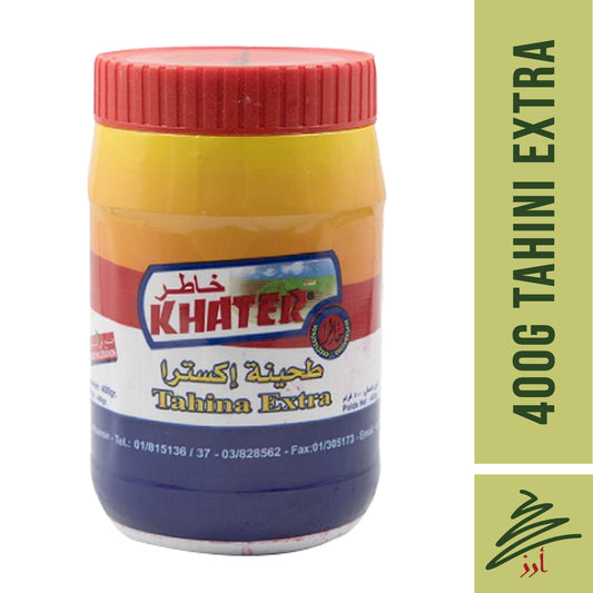 KHATER Lebanese Tahini Sesame Paste 400g